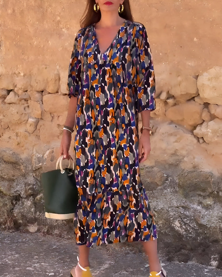 Kariana | Retro Printed Dress