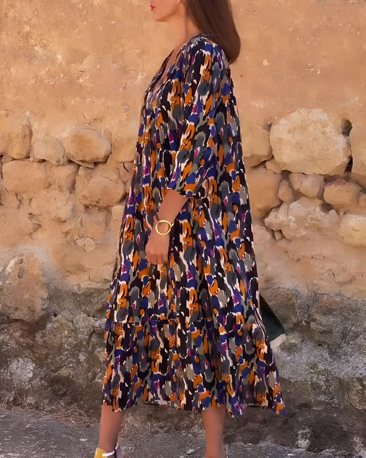 Kariana | Retro Printed Dress