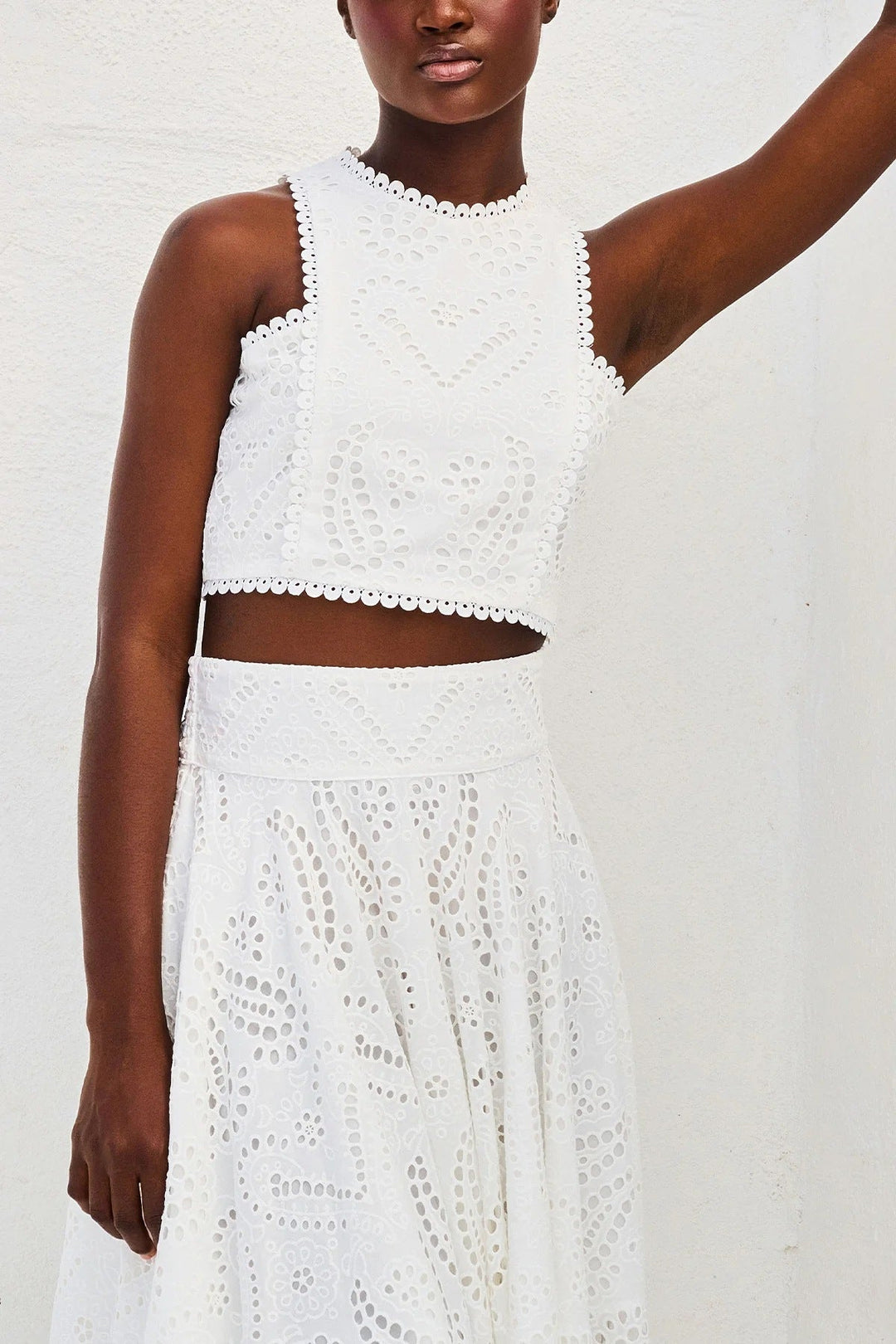 Daffodil | Women’s Flowy Eyelet Set Dress