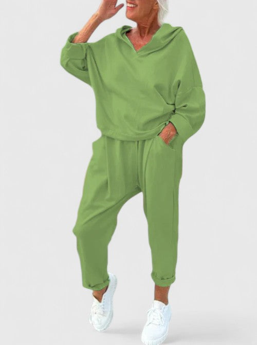 Whitley | Comfortable Hooded Sweatshirt Set