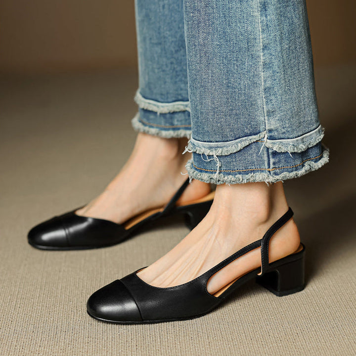 Elyse | Genuine Leather Pumps