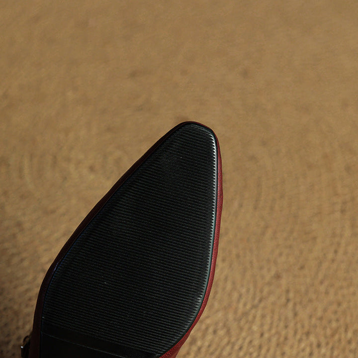 Wilhelmina | Genuine Leather Mules