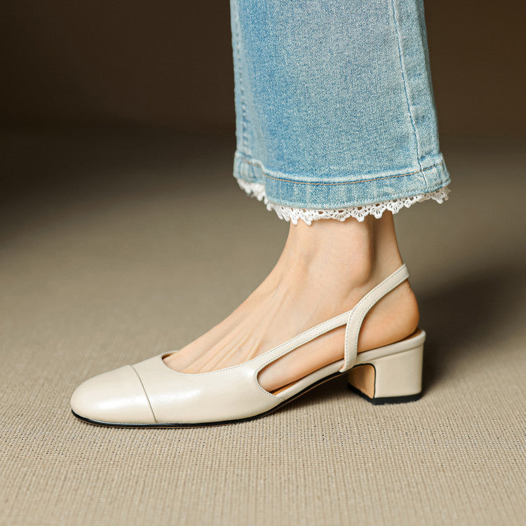 Elyse | Genuine Leather Pumps