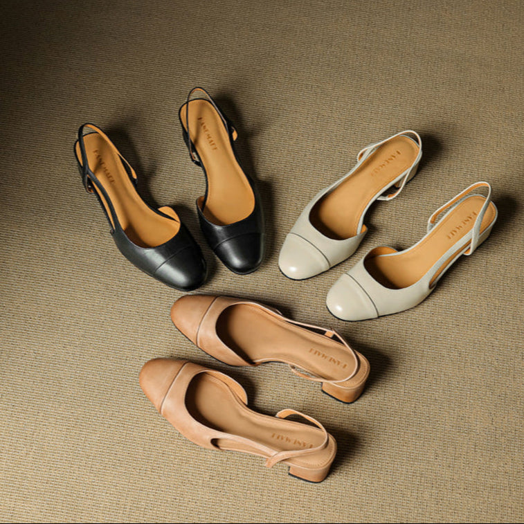 Elyse | Genuine Leather Pumps