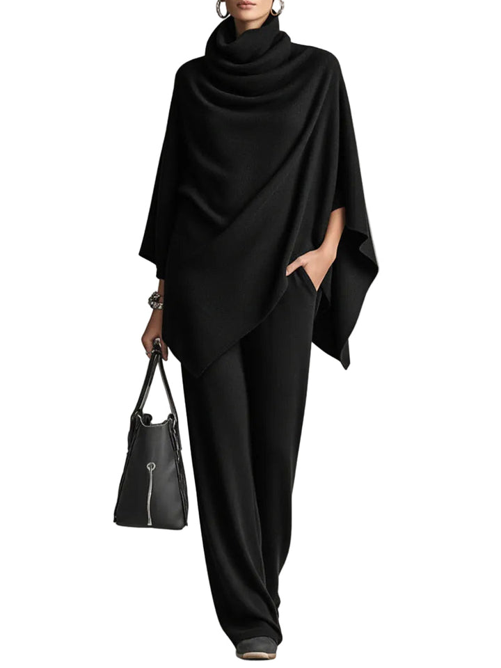 Tamara | Elegant Drape Two-Piece Set