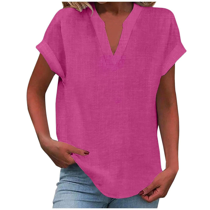 Yelena | Relaxed V-Neck Blouse