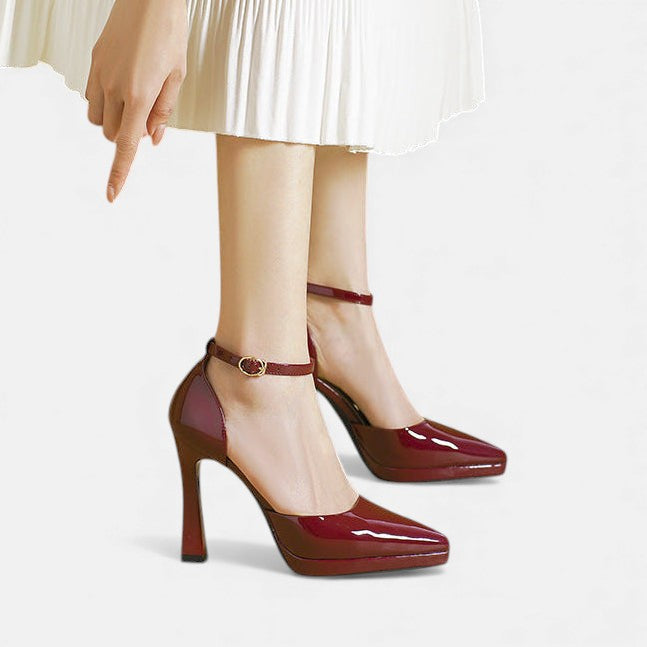 Vera | Leather Heels