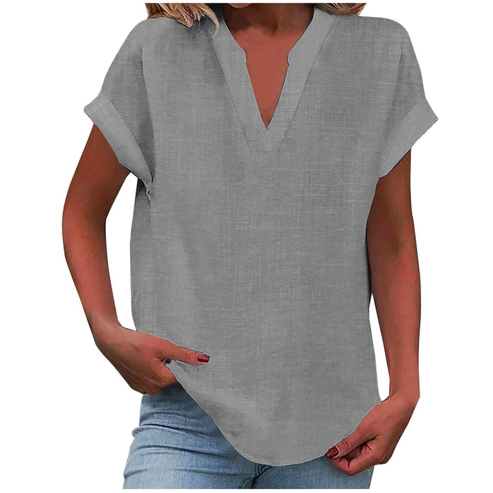 Yelena | Relaxed V-Neck Blouse