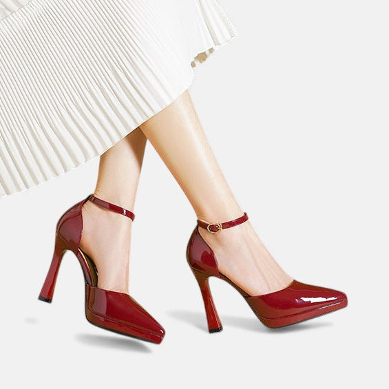 Vera | Leather Heels