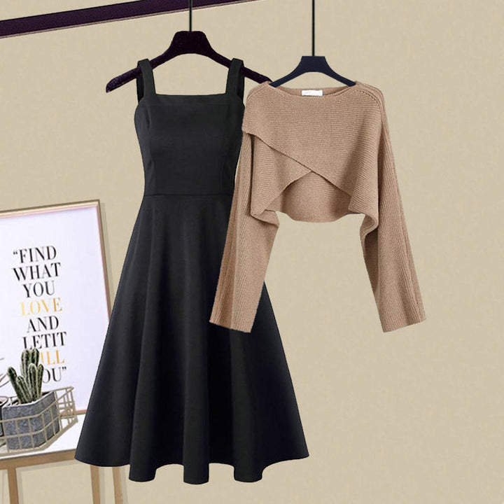 Darlene | The 2-in-1 Knit Dress Set