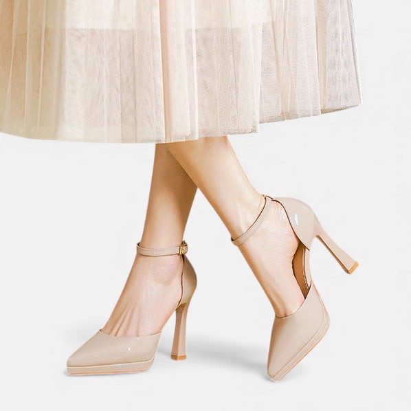 Vera | Leather Heels