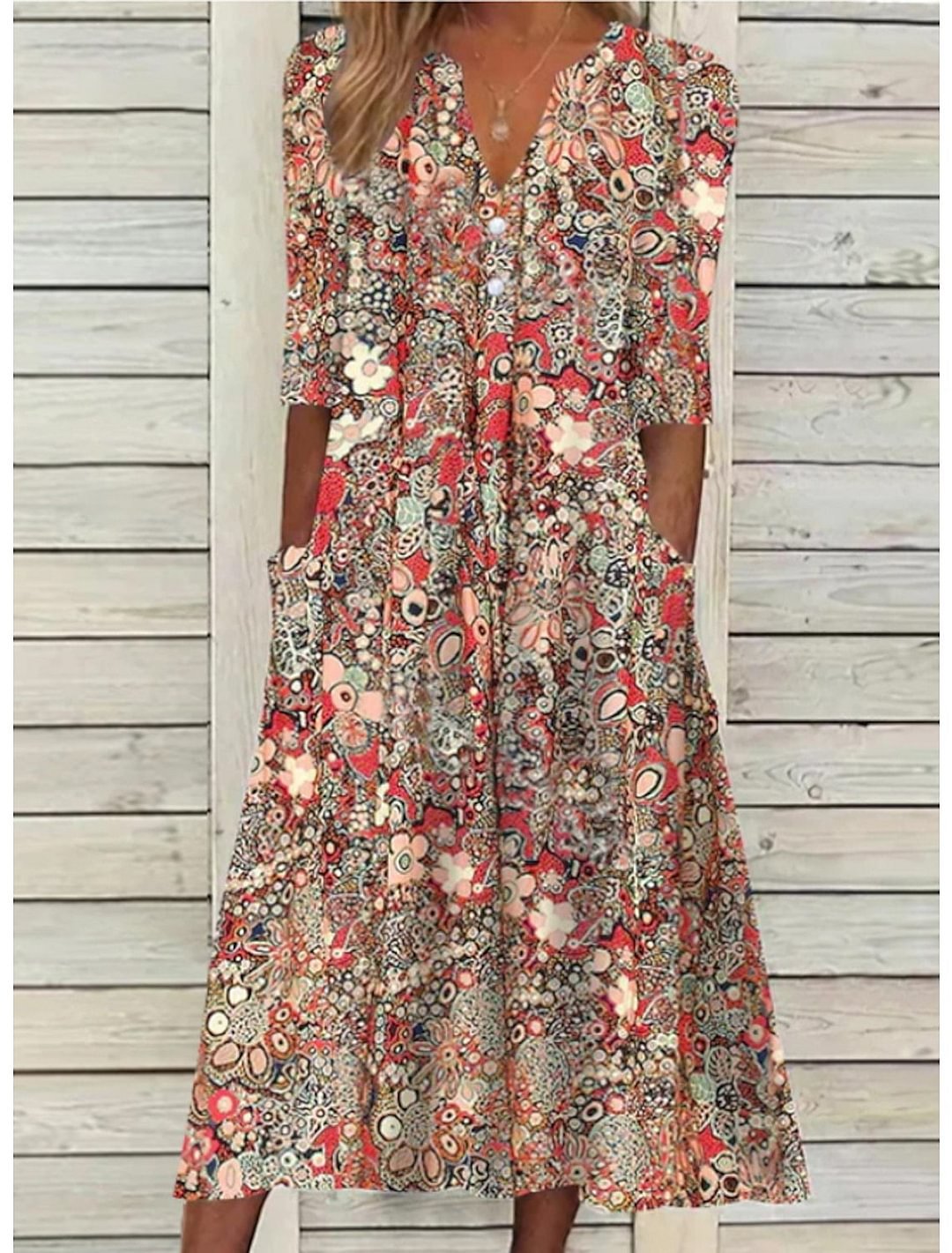 Vivian | Belly-Cover Summer Dress