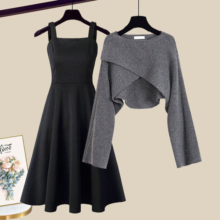 Darlene | The 2-in-1 Knit Dress Set