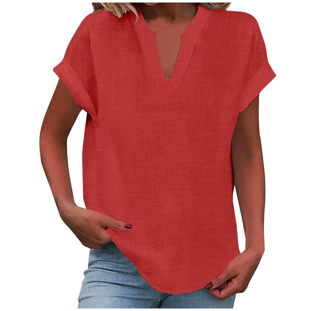 Yelena | Relaxed V-Neck Blouse
