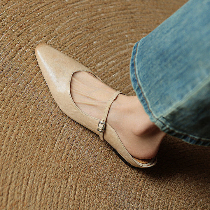 Wilhelmina | Genuine Leather Mules