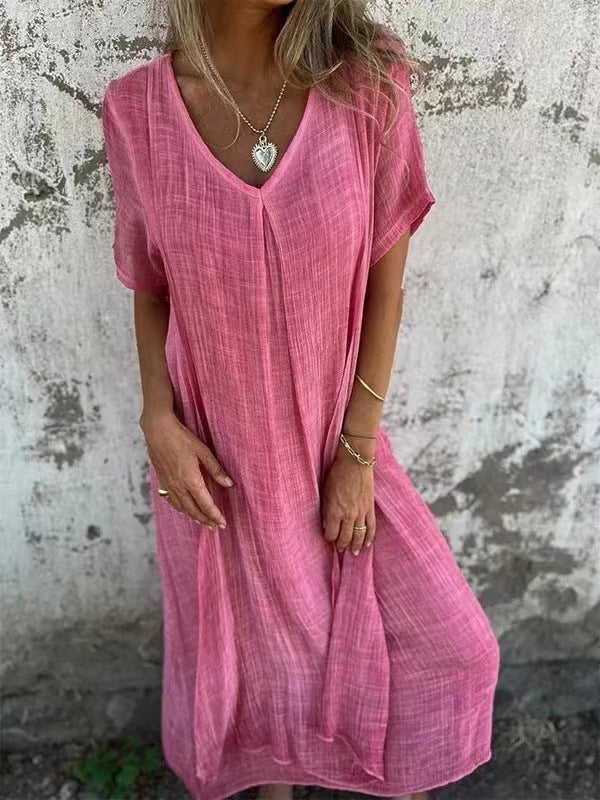 Marlowe | Loose V-Neck Dress