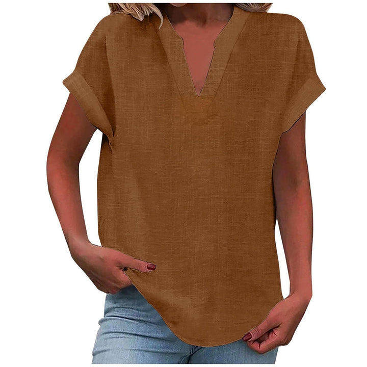 Yelena | Relaxed V-Neck Blouse