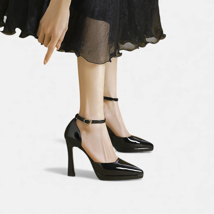 Vera | Leather Heels