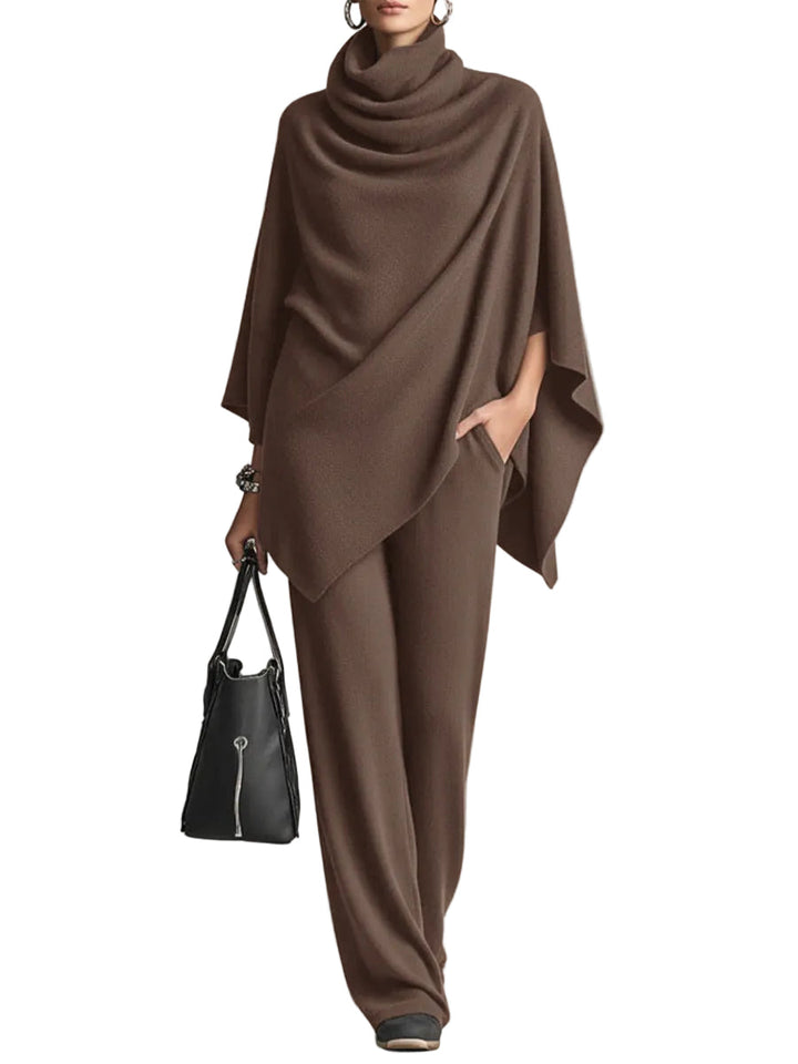 Tamara | Elegant Drape Two-Piece Set
