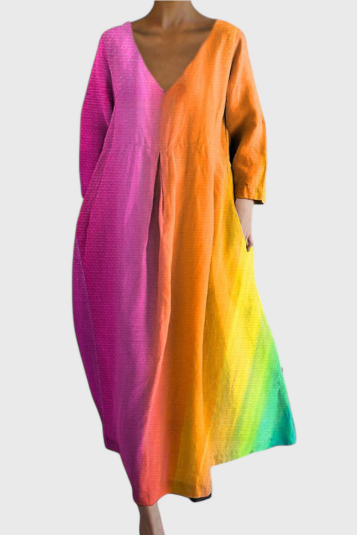 Willa | Comfortable V-Neck Dress