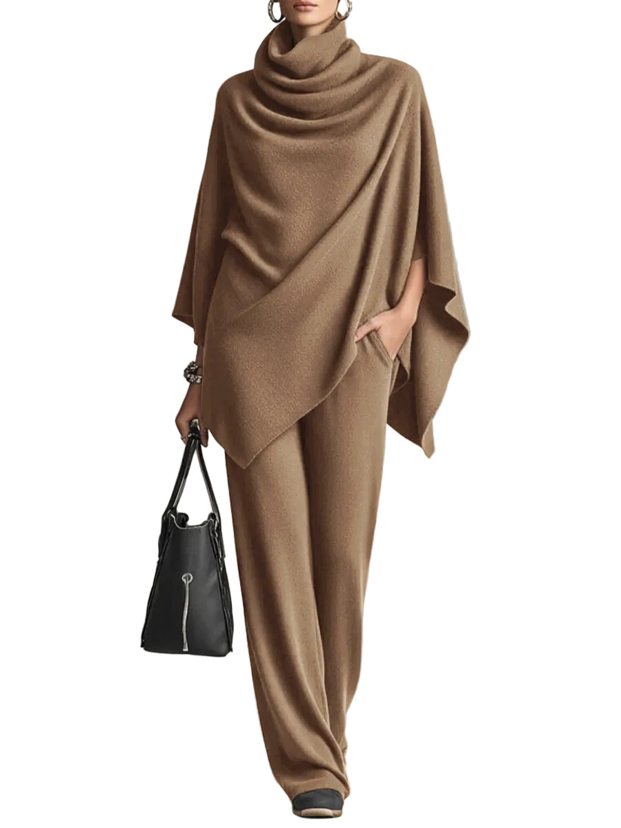 Tamara | Elegant Drape Two-Piece Set