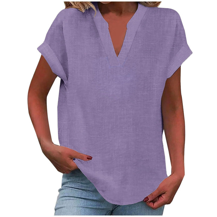 Yelena | Relaxed V-Neck Blouse