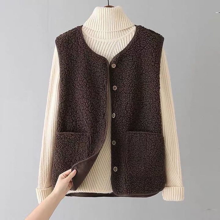 Shannon – Soft Fleece Sleeveless Vest