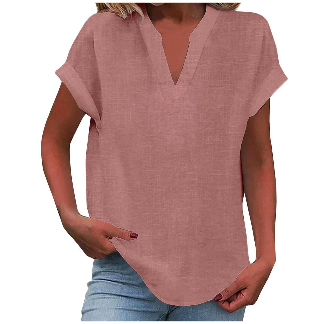 Yelena | Relaxed V-Neck Blouse
