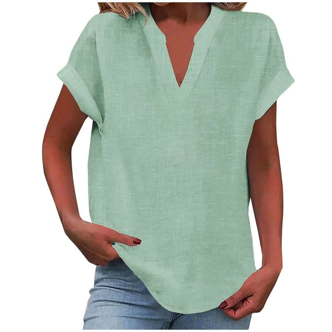 Yelena | Relaxed V-Neck Blouse