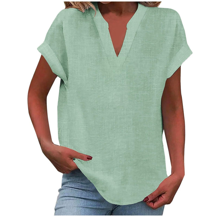 Yelena | Relaxed V-Neck Blouse