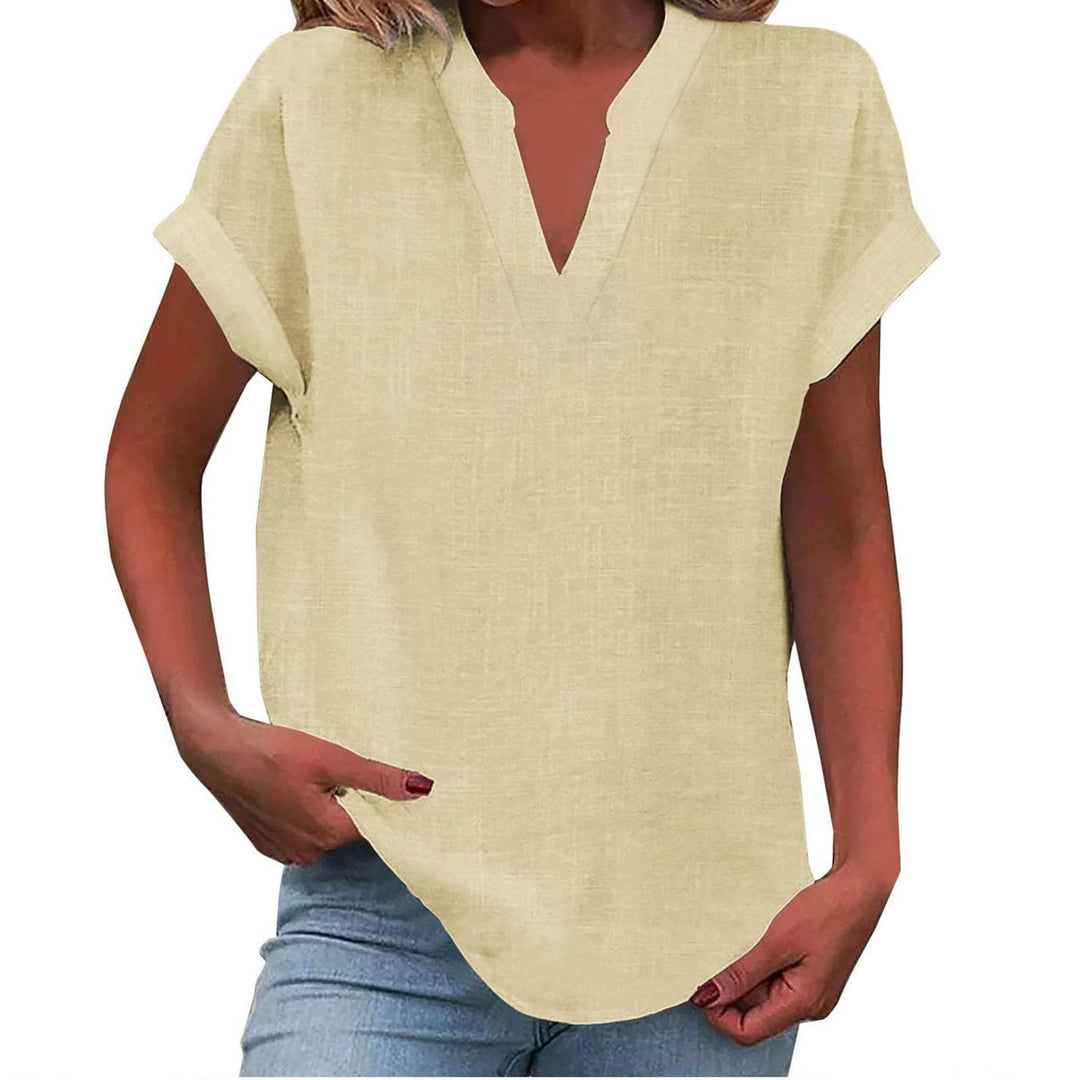 Yelena | Relaxed V-Neck Blouse