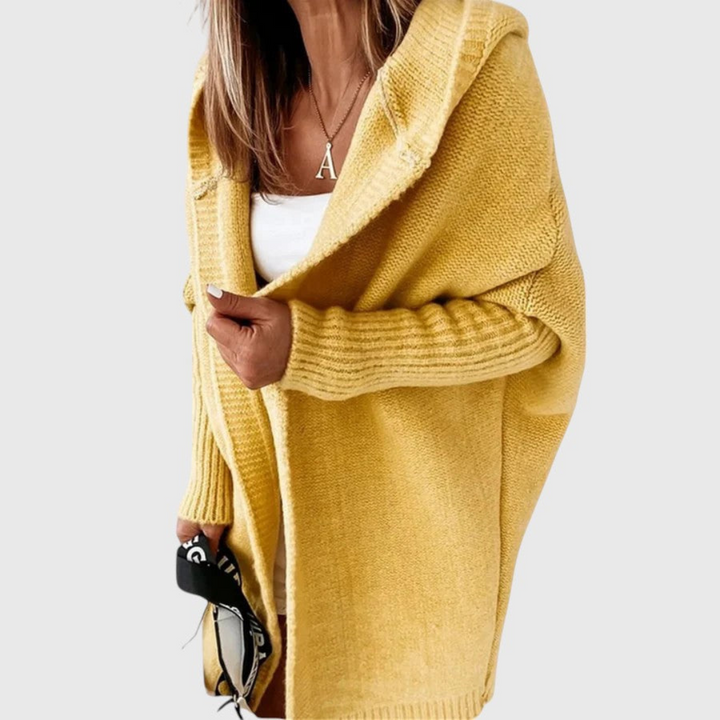 Ida – Cozy Hooded Knit Cardigan