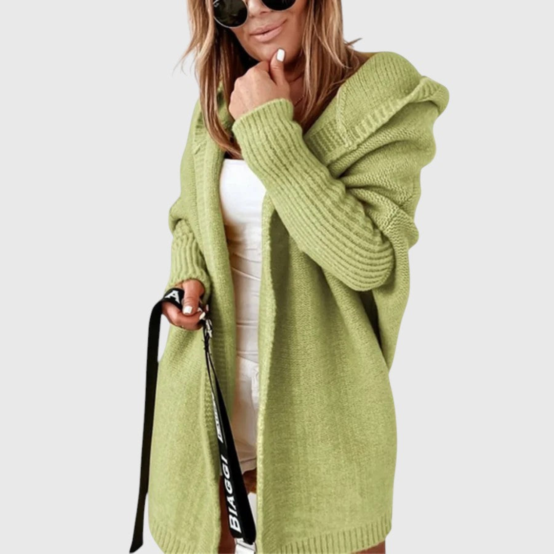 Ida – Cozy Hooded Knit Cardigan
