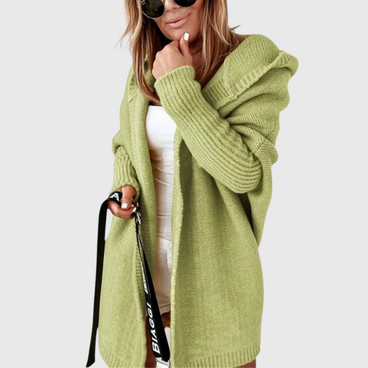 Ida – Cozy Hooded Knit Cardigan