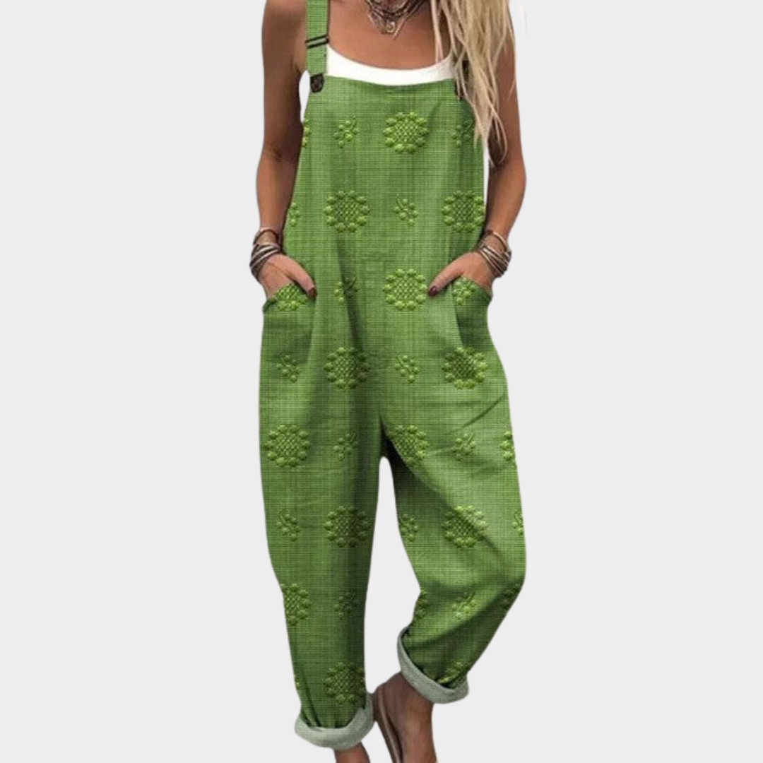 Charlotte | Clover Green Overalls