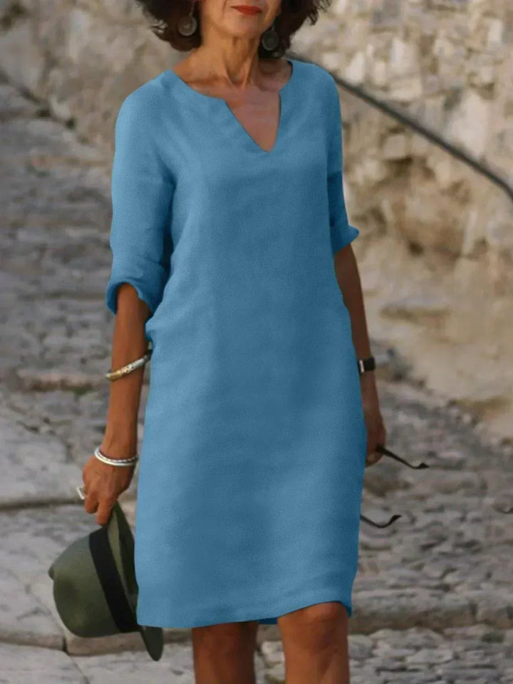 Jakayla | Elegant Dress with V-Neck