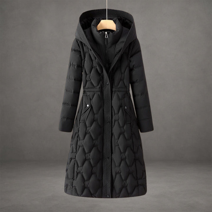 Lillian – Longline Hooded Padded Coat