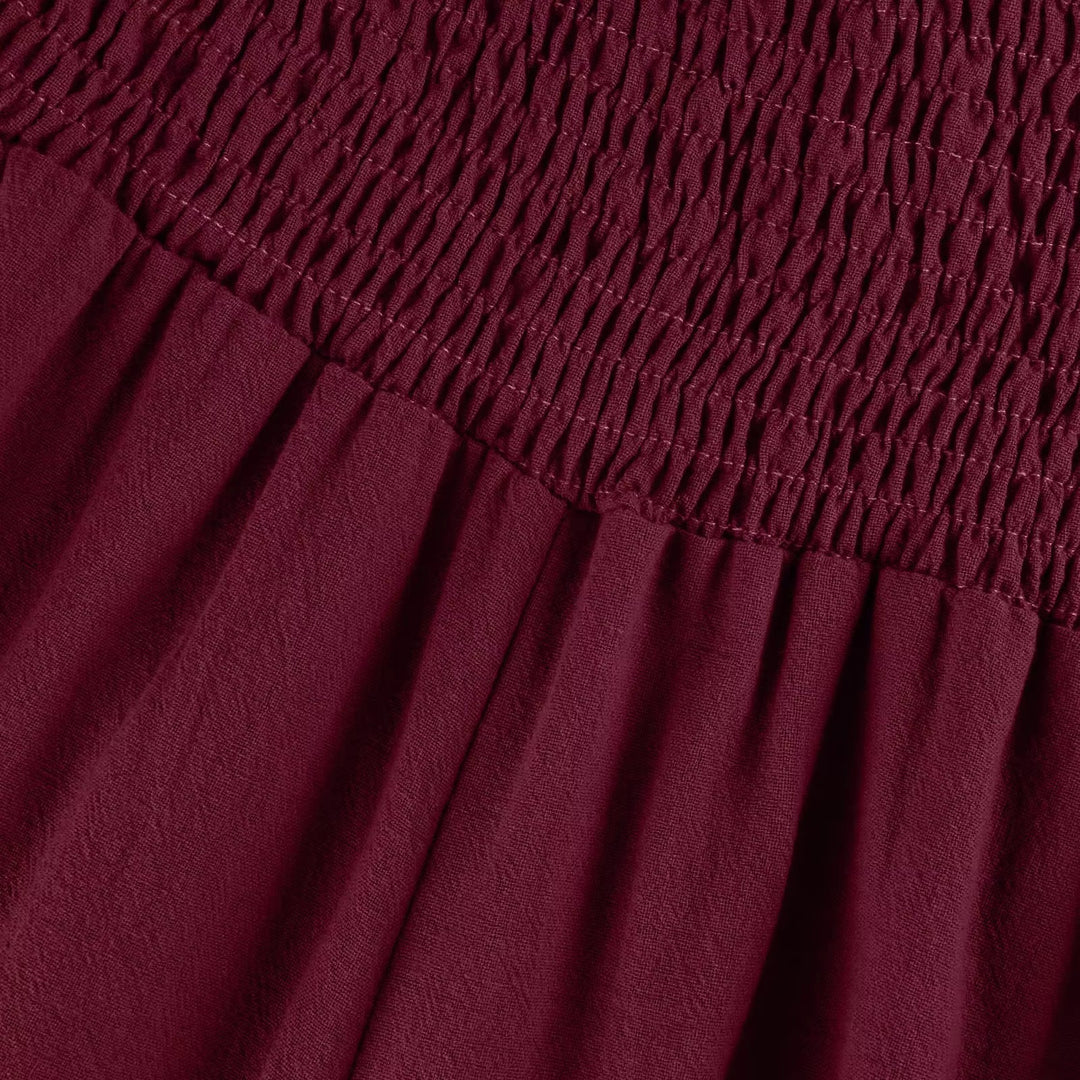 Clare | Cotton-Linen Ease Pants