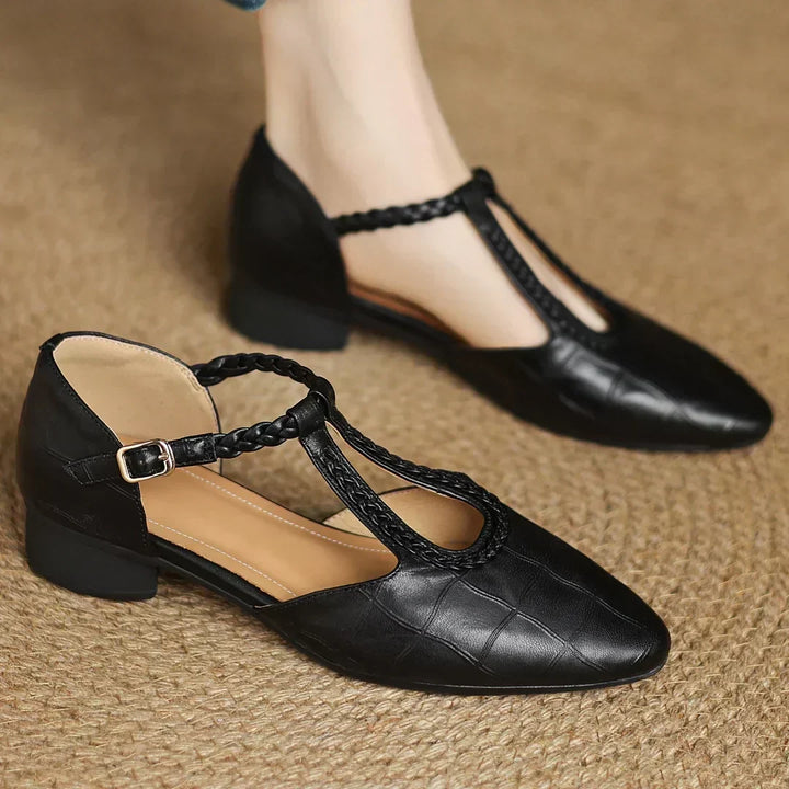 Henrietta | Leather Mary Janes