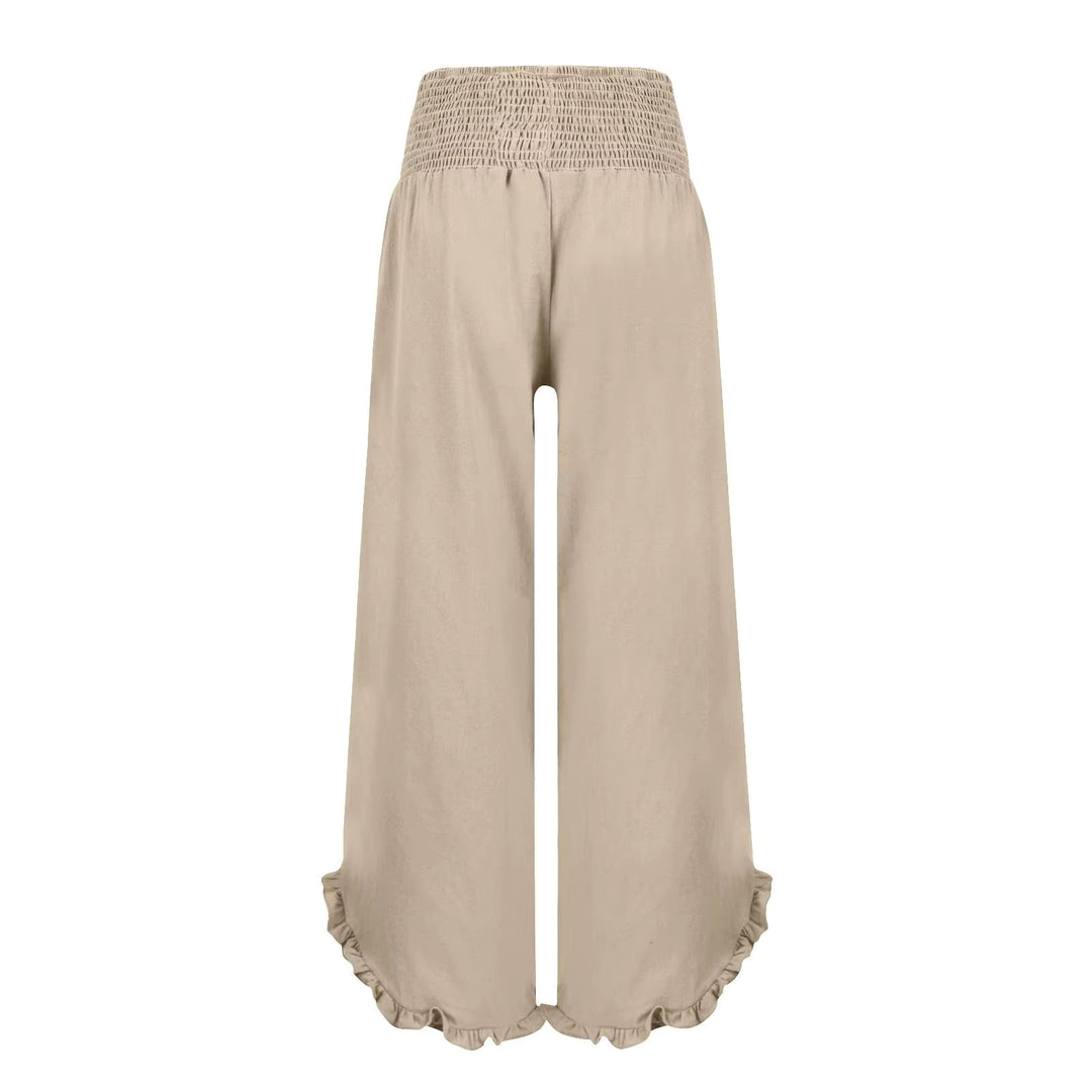 Clare | Cotton-Linen Ease Pants