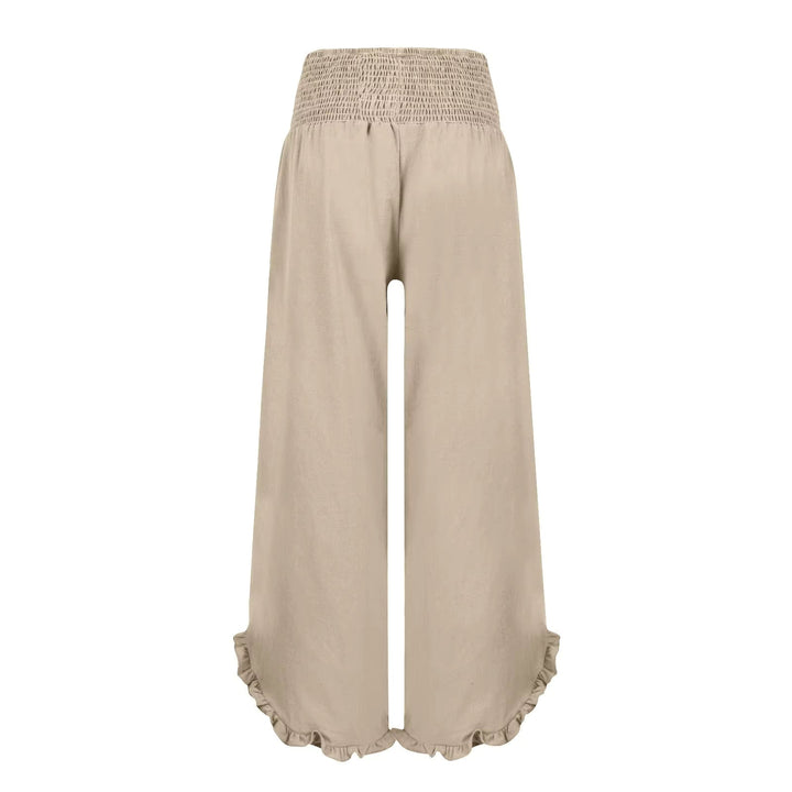 Clare | Cotton-Linen Ease Pants