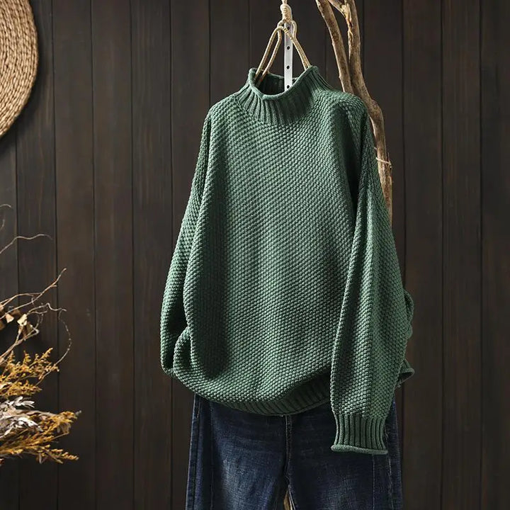 Ophelia – Relaxed Textured Knit Sweater