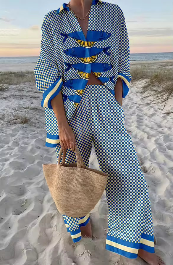 Sophia | Printed Loose-Fit Set