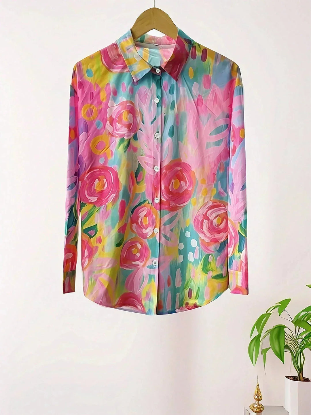 Emerie | Colorful Pattern Blouse