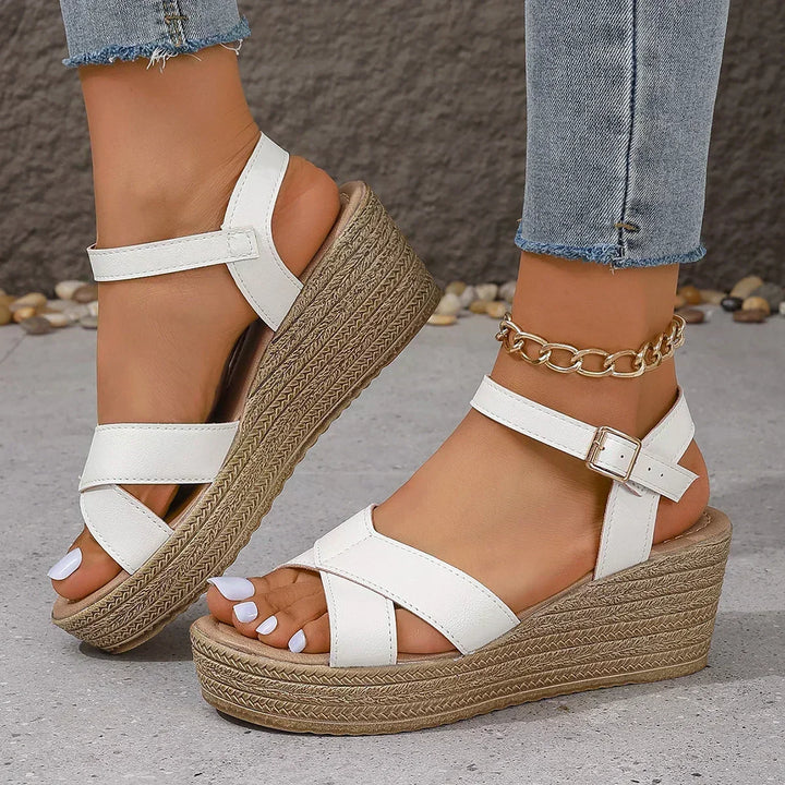 Tenley | Wedge Sandals
