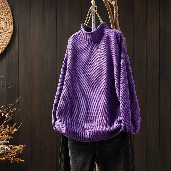 Ophelia – Relaxed Textured Knit Sweater