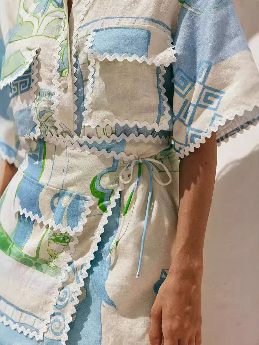 Alana | Chic Patchwork Set