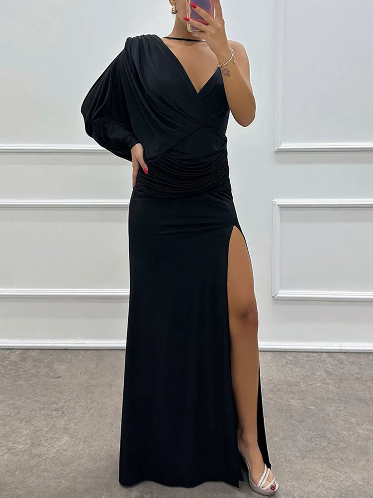 Mayzie | One-Shoulder Dress