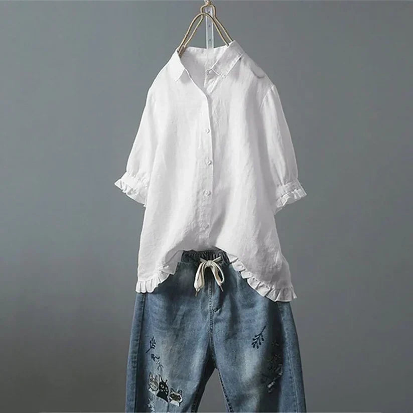 ANNA | Everyday Ruffle Top