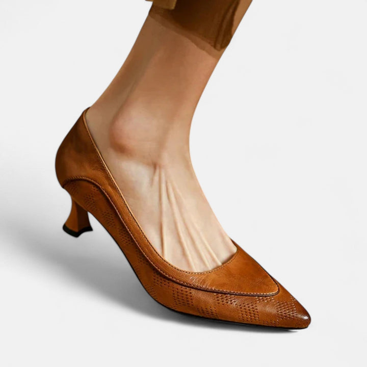 Guadalupe | Leather Heels